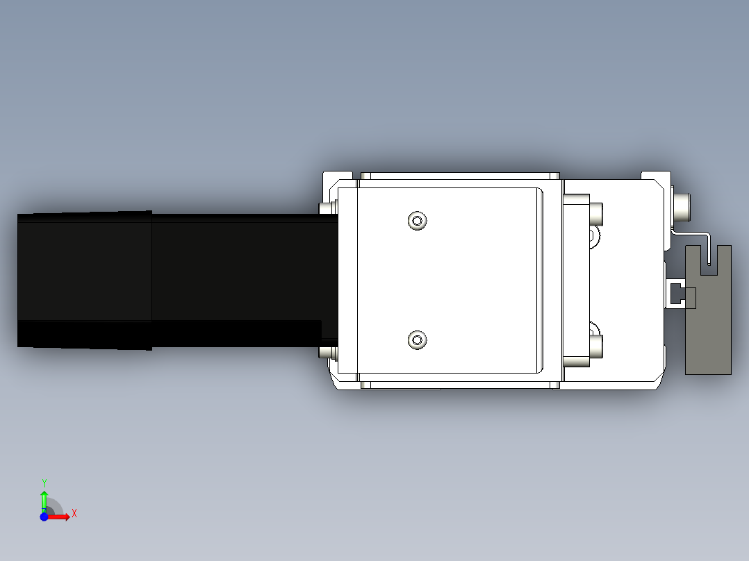 Toyo东佑达直线模组-ETB10-1950-R前视图