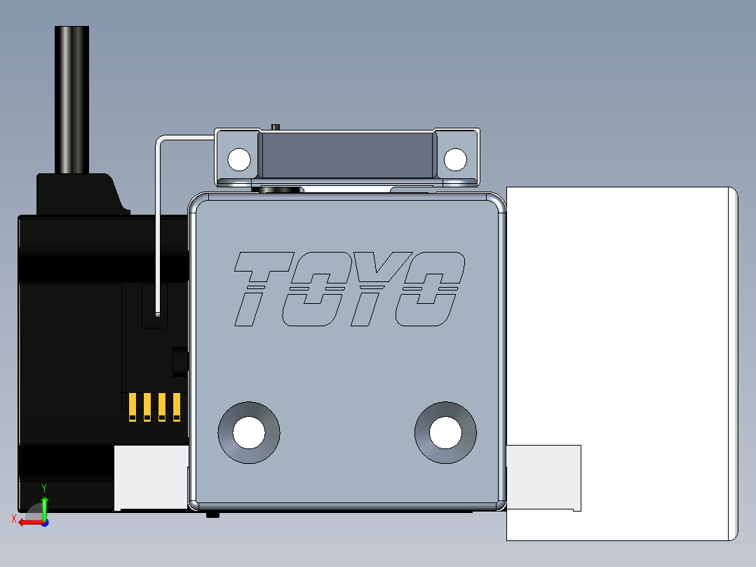 Toyo东佑达直线模组-M65-S-X52-350-L-M20-C4后视图