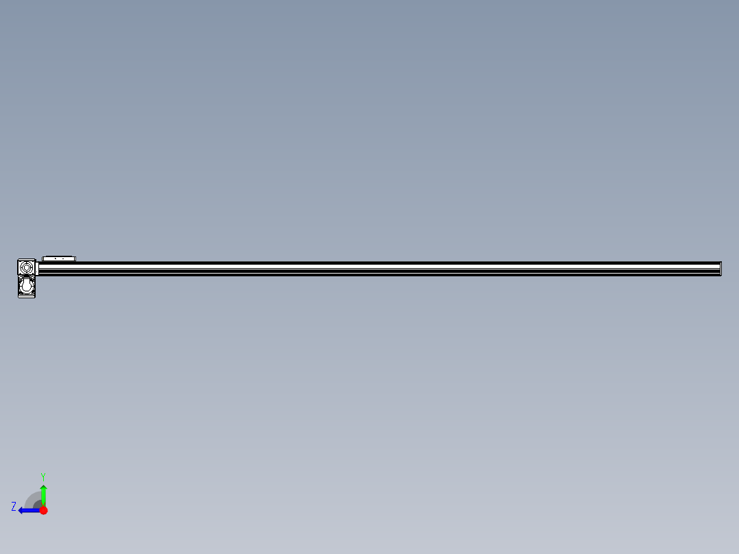 同步带全封闭直线模组TPA-HCB-105D-90-L2450-LP-C-P20-N3右视图