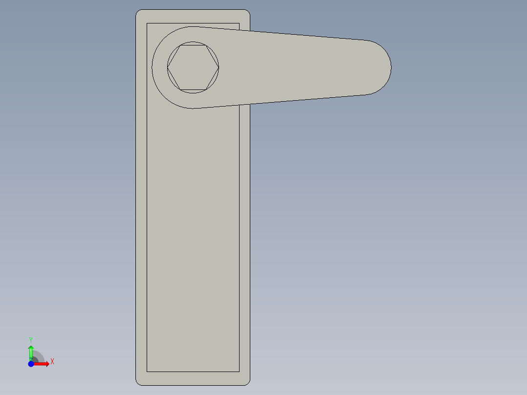MS713门锁-4-8前视图
