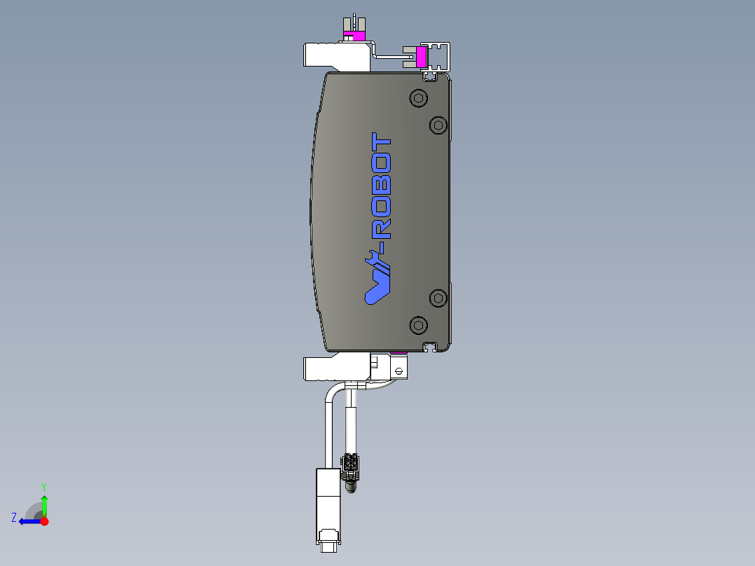 威洛博VL系列直线电机模组-2VL17E2-S550右视图