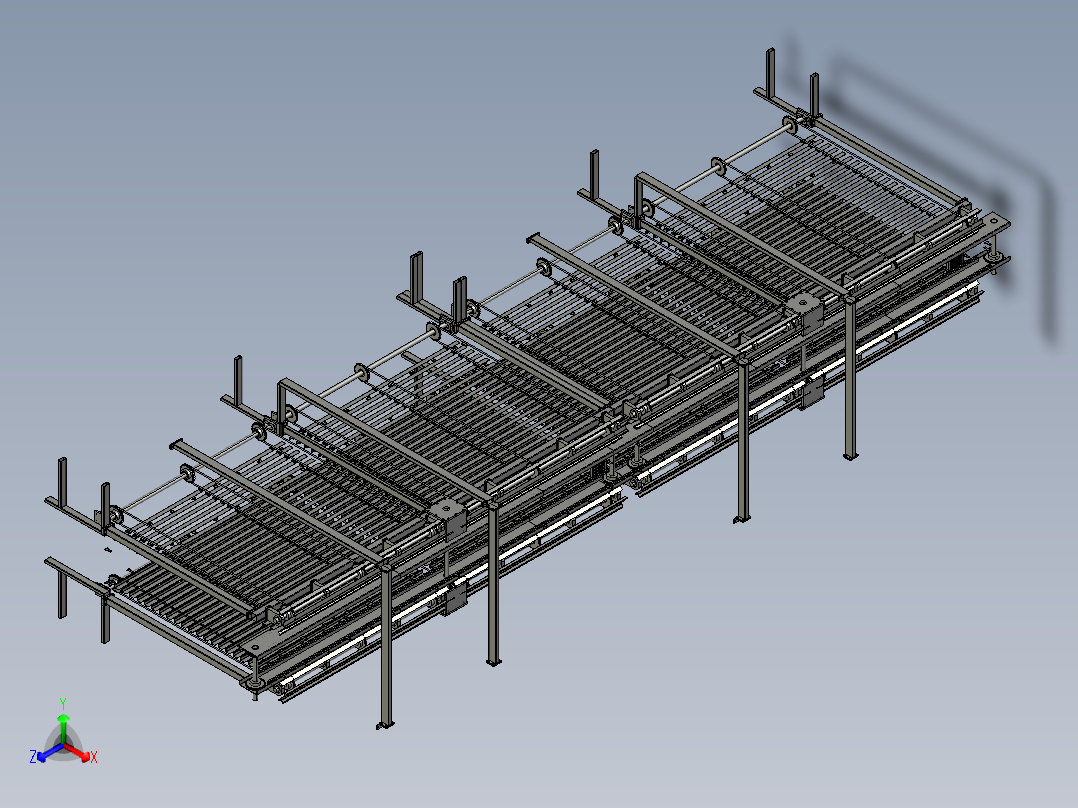 防鸟虫电网前视图