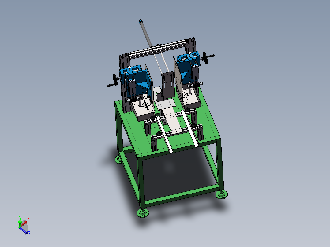 半自动热熔胶粘合机sw16可编辑主视图