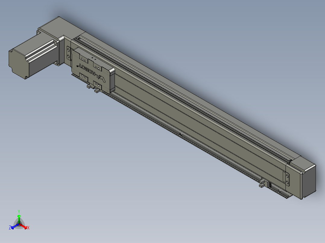 威洛博RBC6-L80-S450-BU-57-D3正等轴测图