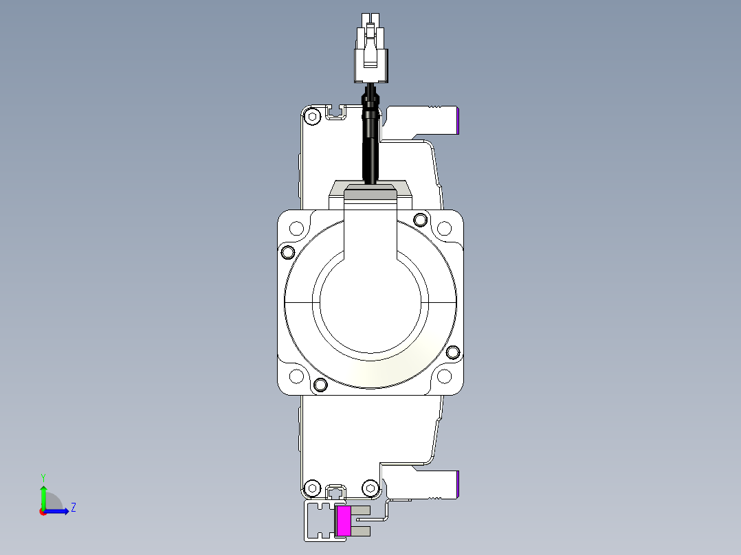 威洛博QF17-Lxx-C-S120-BC-ZP75-C3左视图