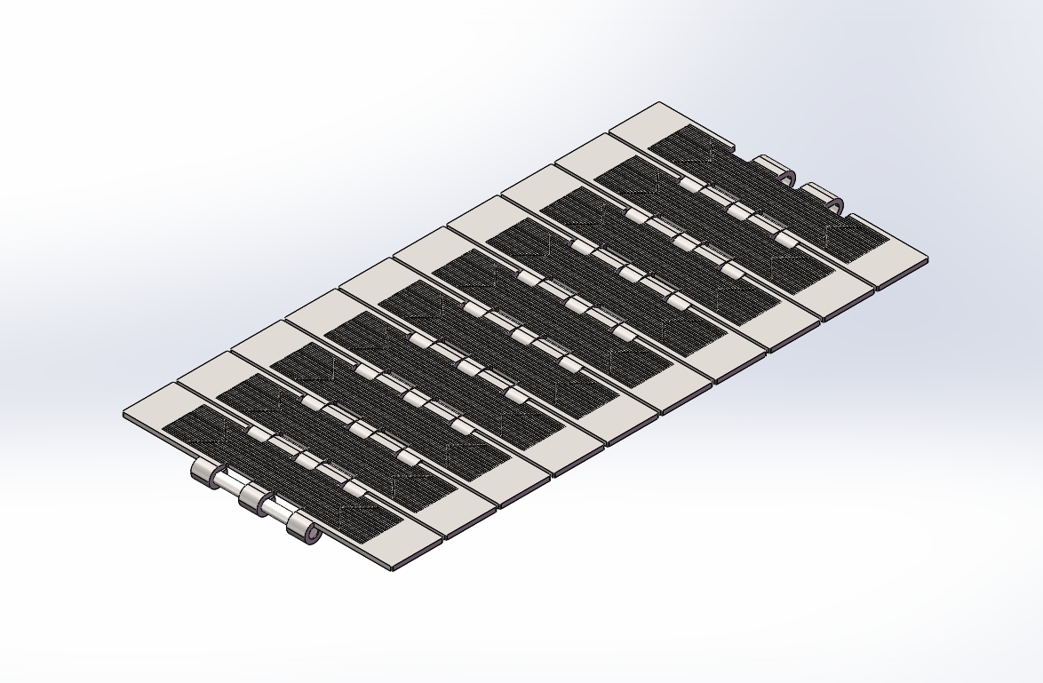 双绞直行输送链板 SS802系列