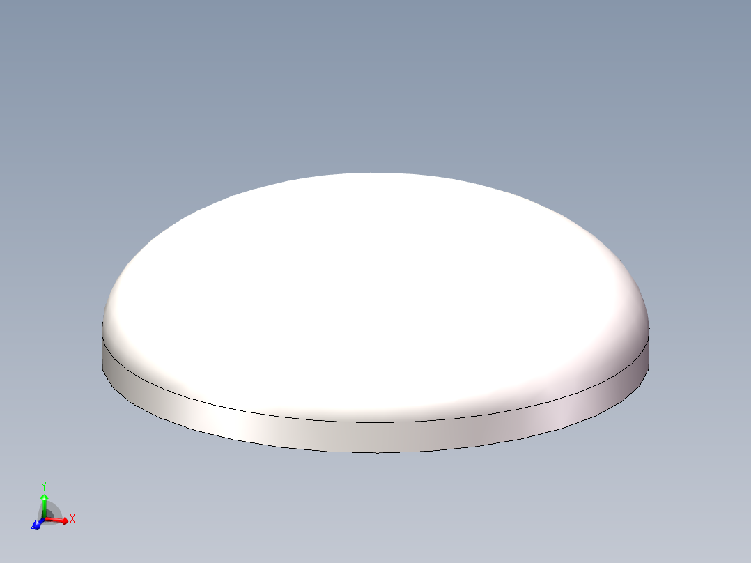 EHB椭圆形封头DN426主视图