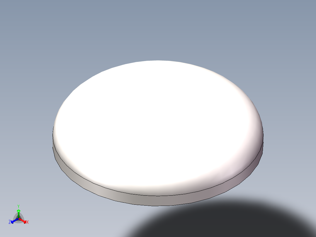 EHB椭圆形封头DN426正等轴测图