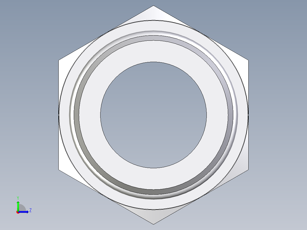 卡套式工业通用硬管接头EO_Swivel_connector_EGEO35LMCF左视图