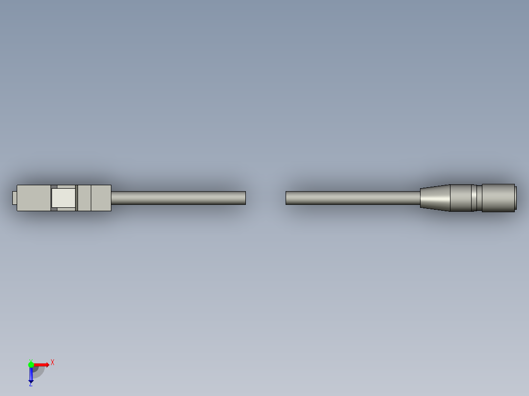 基恩士LK-GC2_5_10_30_kc图纸模型俯视图