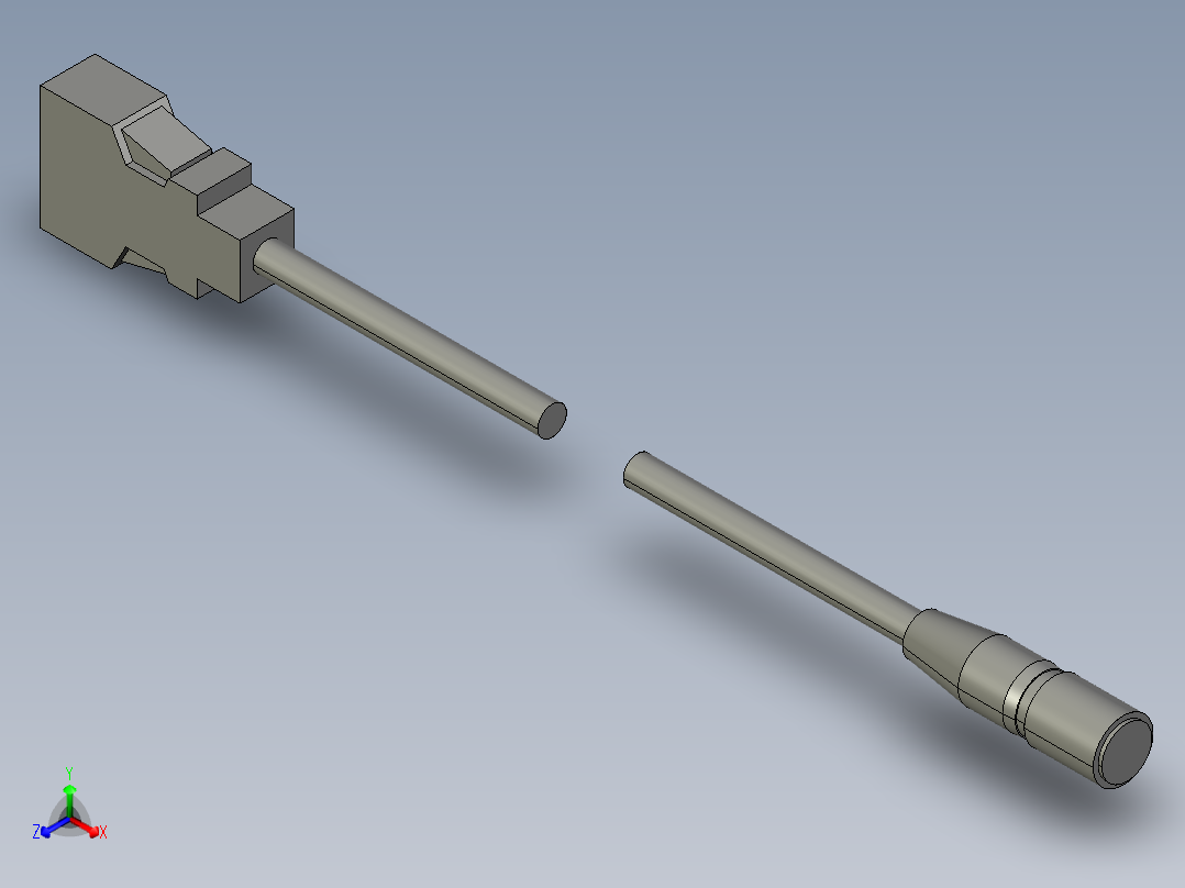 基恩士LK-GC2_5_10_30_kc图纸模型正等轴测图