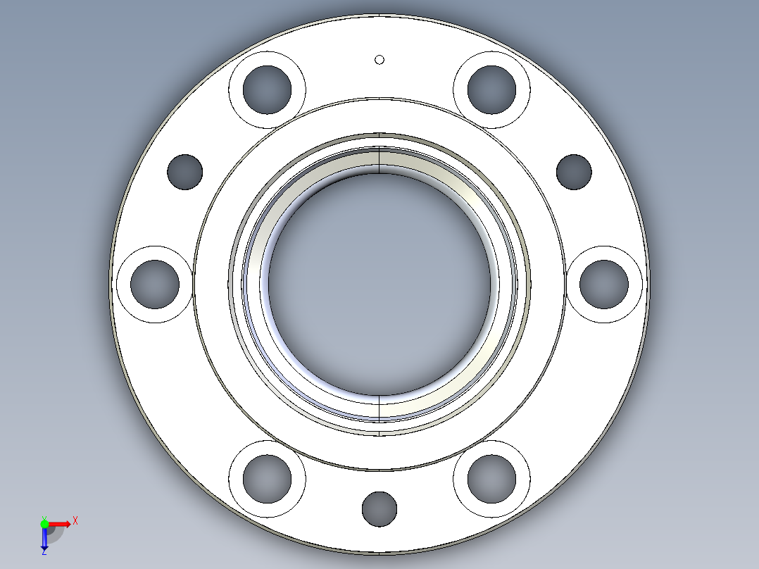 KOSMEKVSB400-G多系列多零件图纸模型多系列多零件图纸模型俯视图