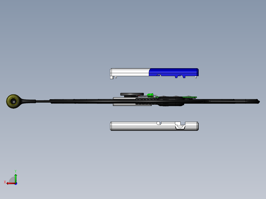 音乐播放器mp3后视图