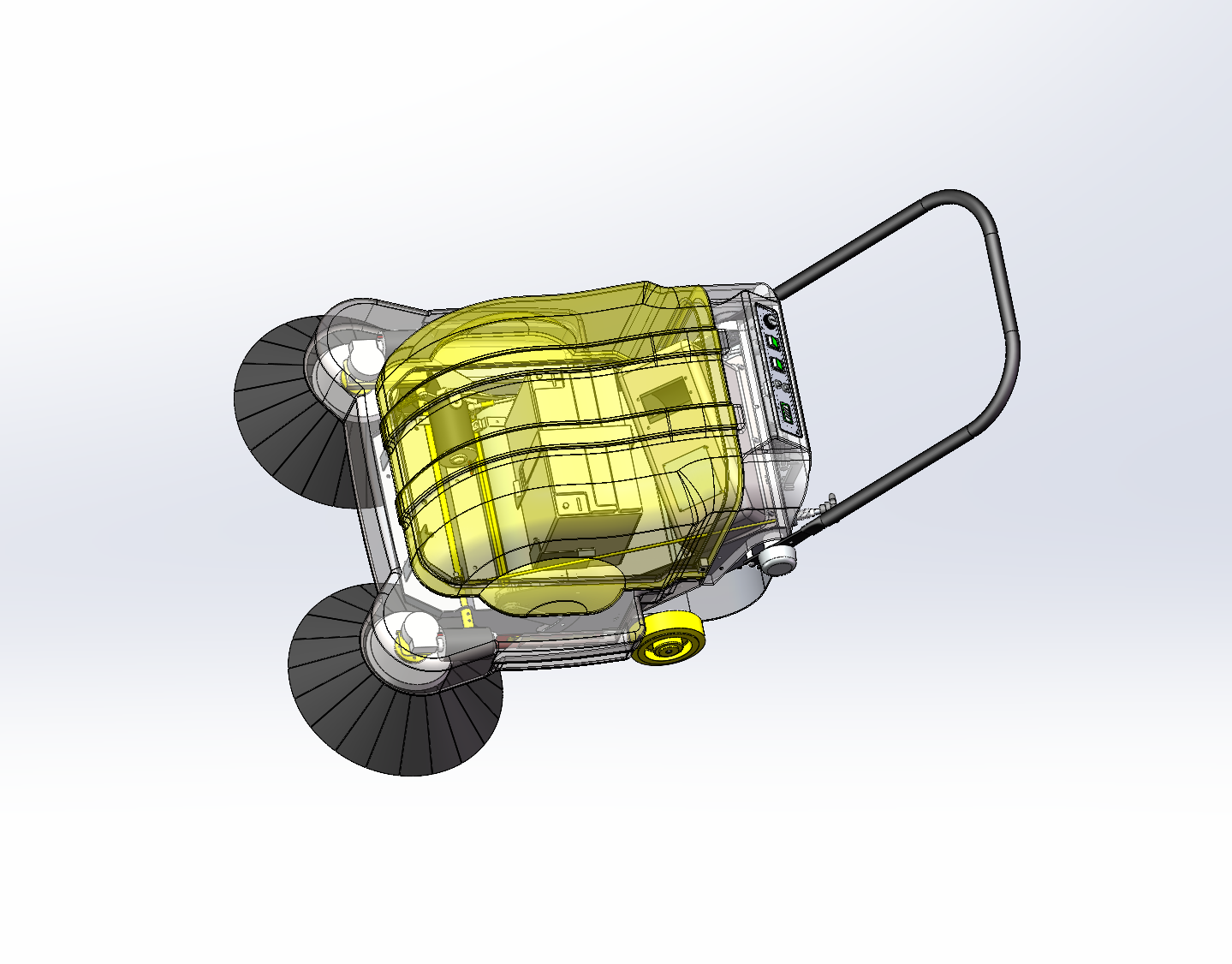 电动手推清扫车