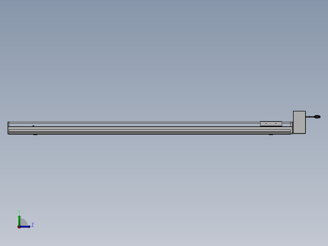 精密模组MT100-L78-1200-LU-M10-C4左视图