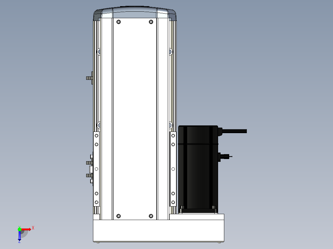 Toyo东佑达直线模组-ETH17-200-BL-M75B俯视图