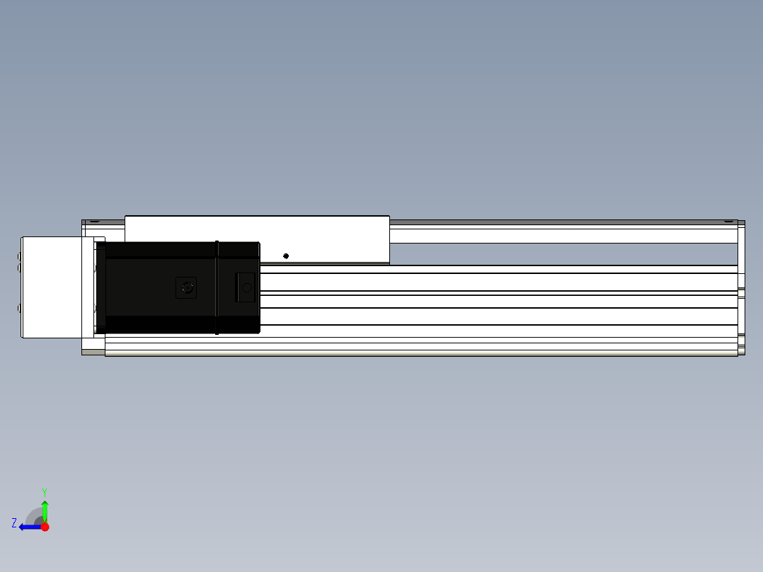 Toyo东佑达直线模组-ETH22-250-BL-750W右视图