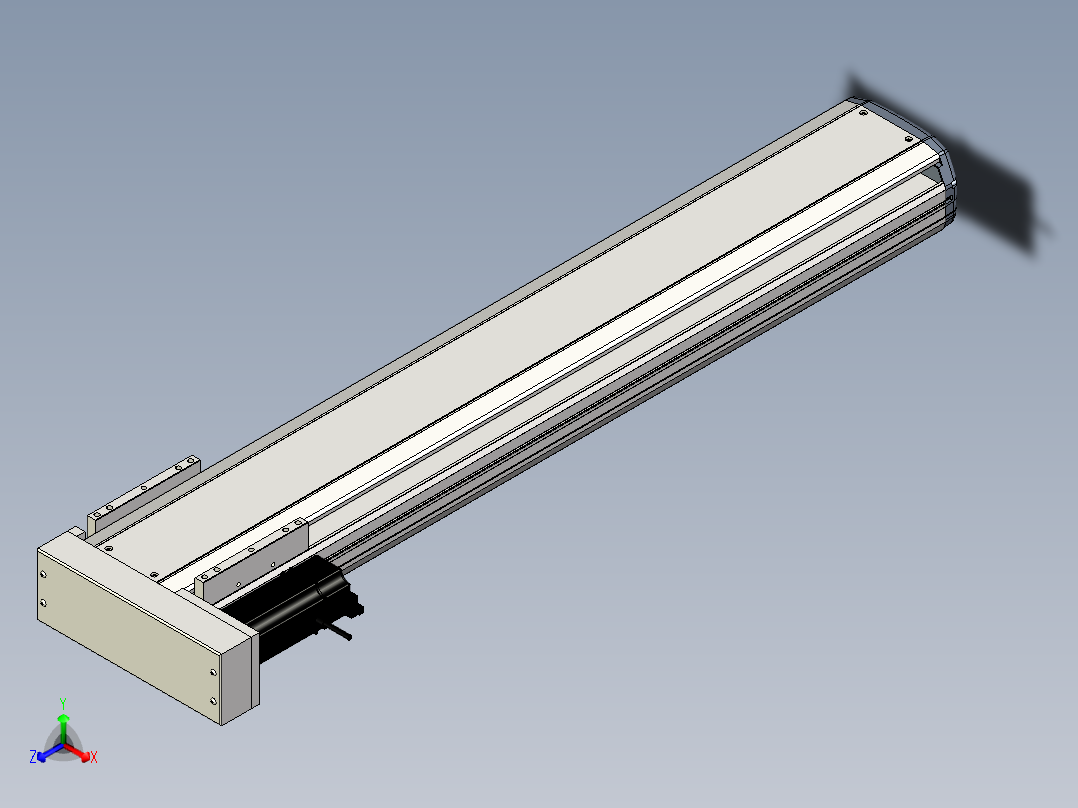 Toyo东佑达直线模组-ETH17-900-BL-M40B主视图