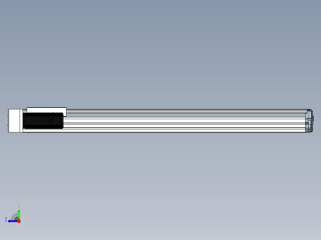 Toyo东佑达直线模组-ETH17-900-BL-M40B右视图
