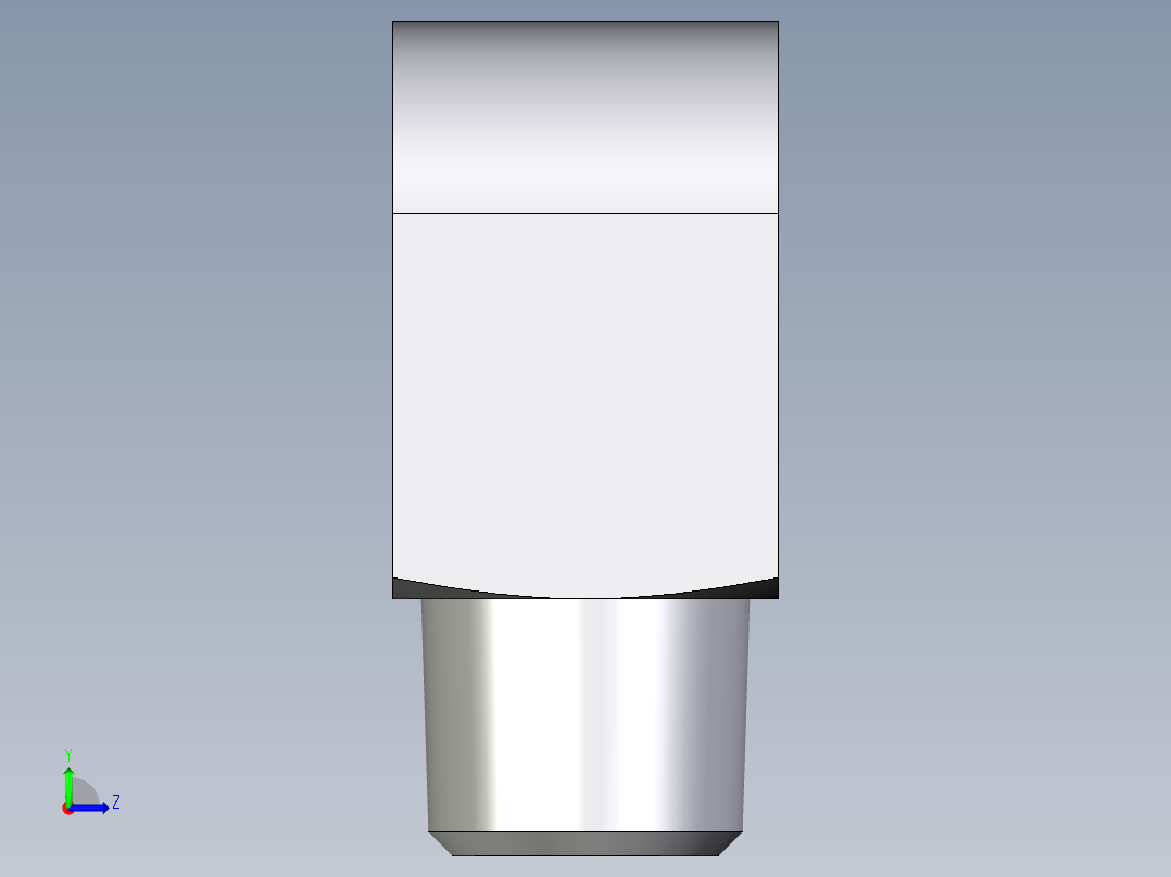 卡套式工业通用硬管接头EO_Male_stud_elbow_WE08LLRCFX左视图