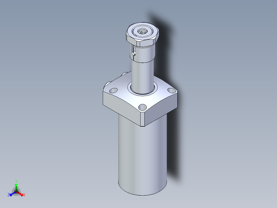 KOSMEKLHA0650-CR-Q35多系列多零件图纸模型主视图