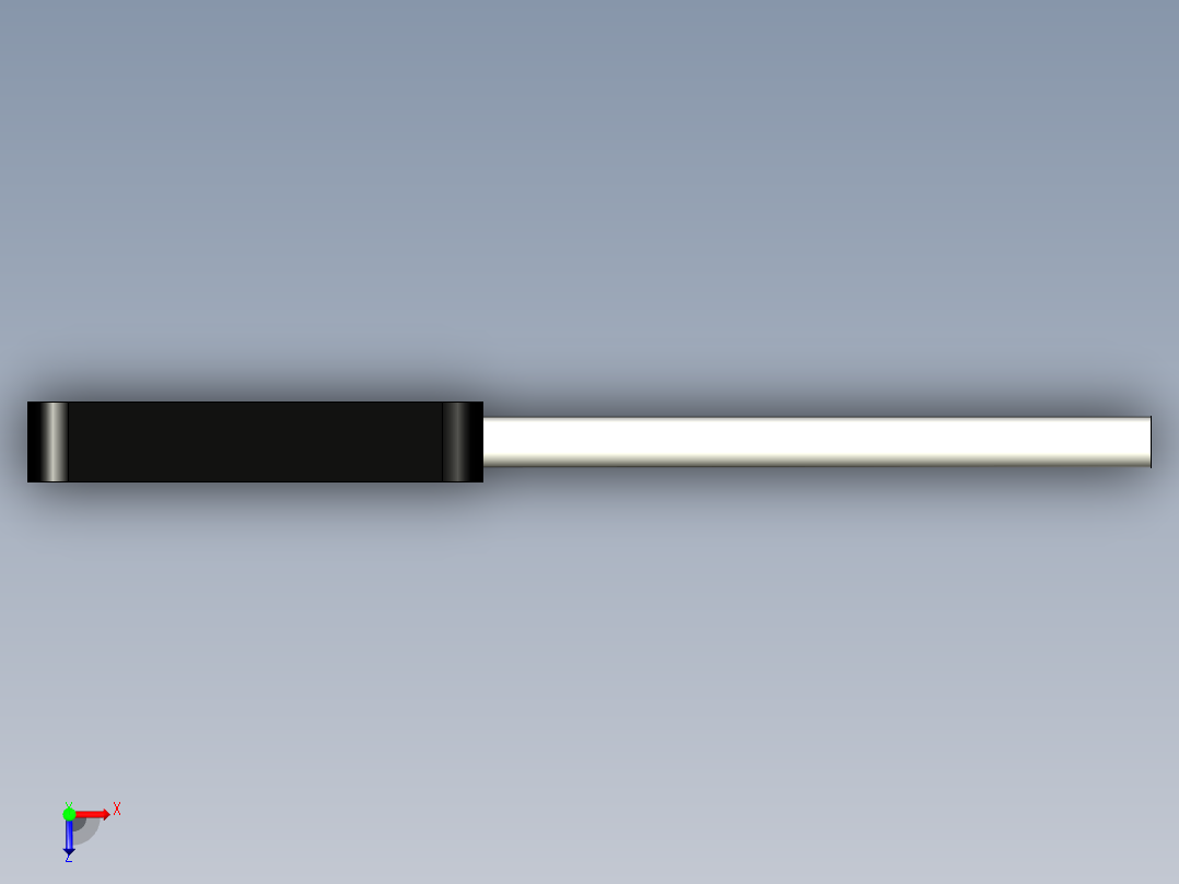 矩阵光纤_漫反射型FR-S14俯视图