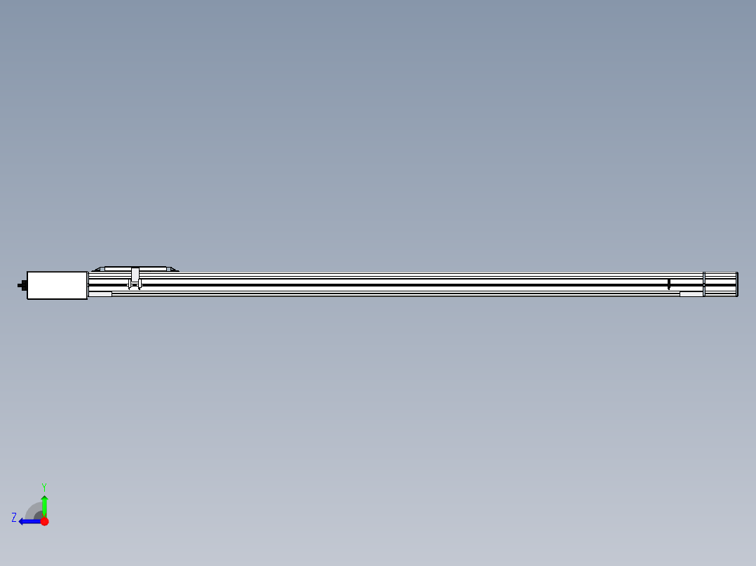 Toyo东佑达直线模组-M65-S-1350-R-M40-C4右视图