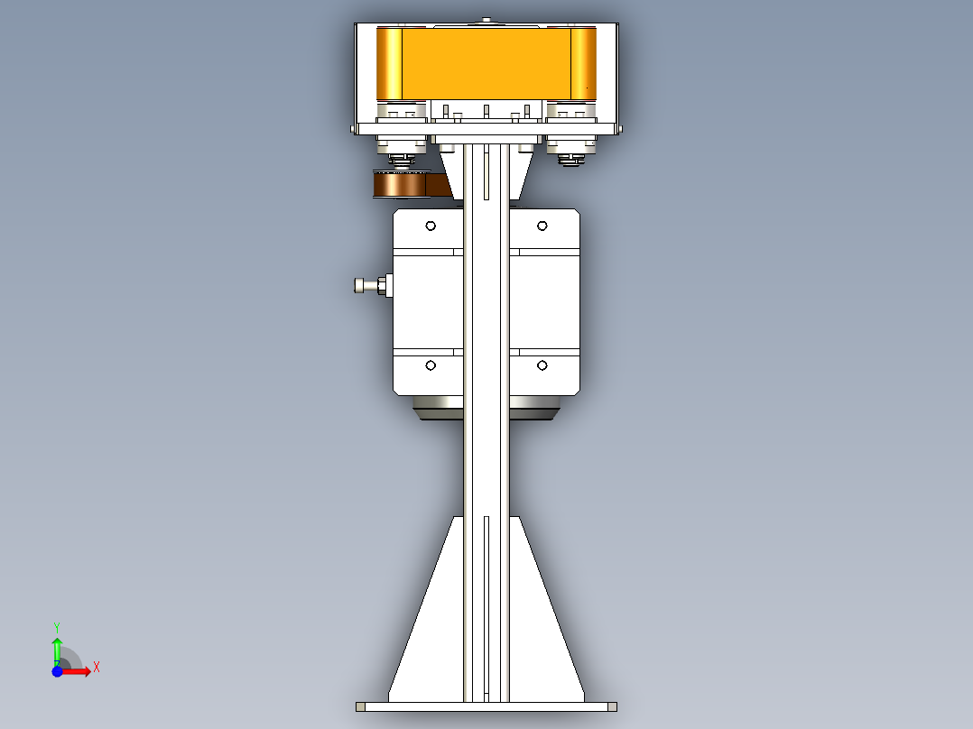砂带磨光机5前视图
