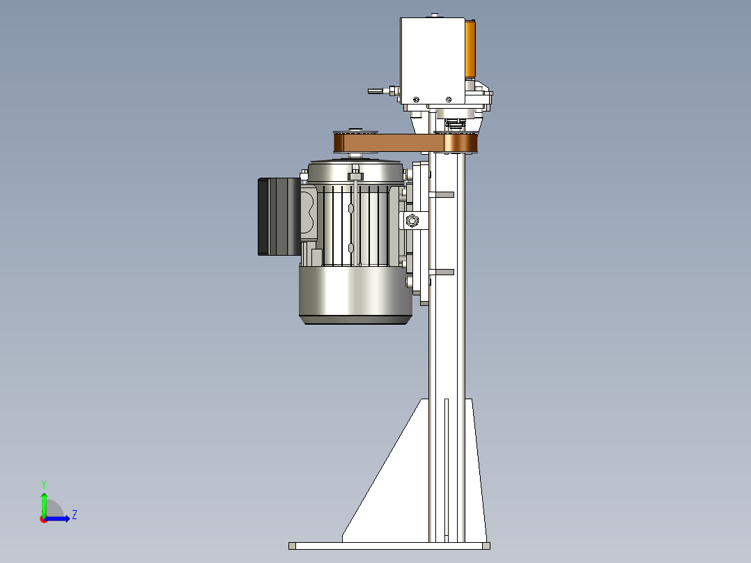 砂带磨光机5左视图