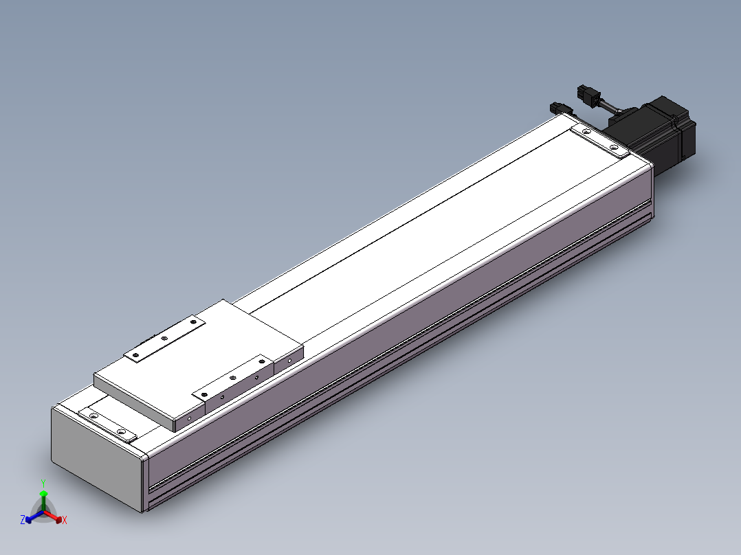 精密模组MC140-L05-450-BC-M200-C4正等轴测图