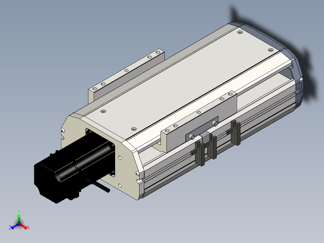 Toyo东佑达直线模组-ETH17-100-BC-M40主视图