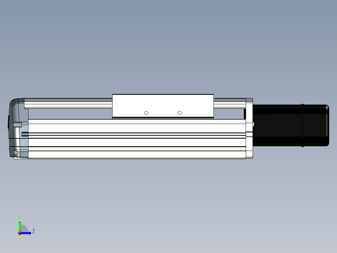 Toyo东佑达直线模组-ETH17-100-BC-M40左视图