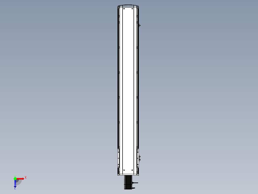 Toyo东佑达直线模组-ETH17-1100-BC-M40俯视图