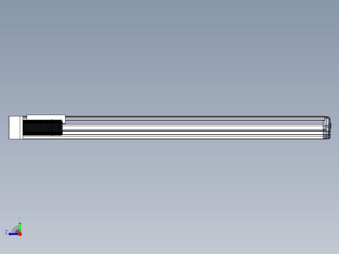 Toyo东佑达直线模组-ETH17-1000-BL-M40B右视图