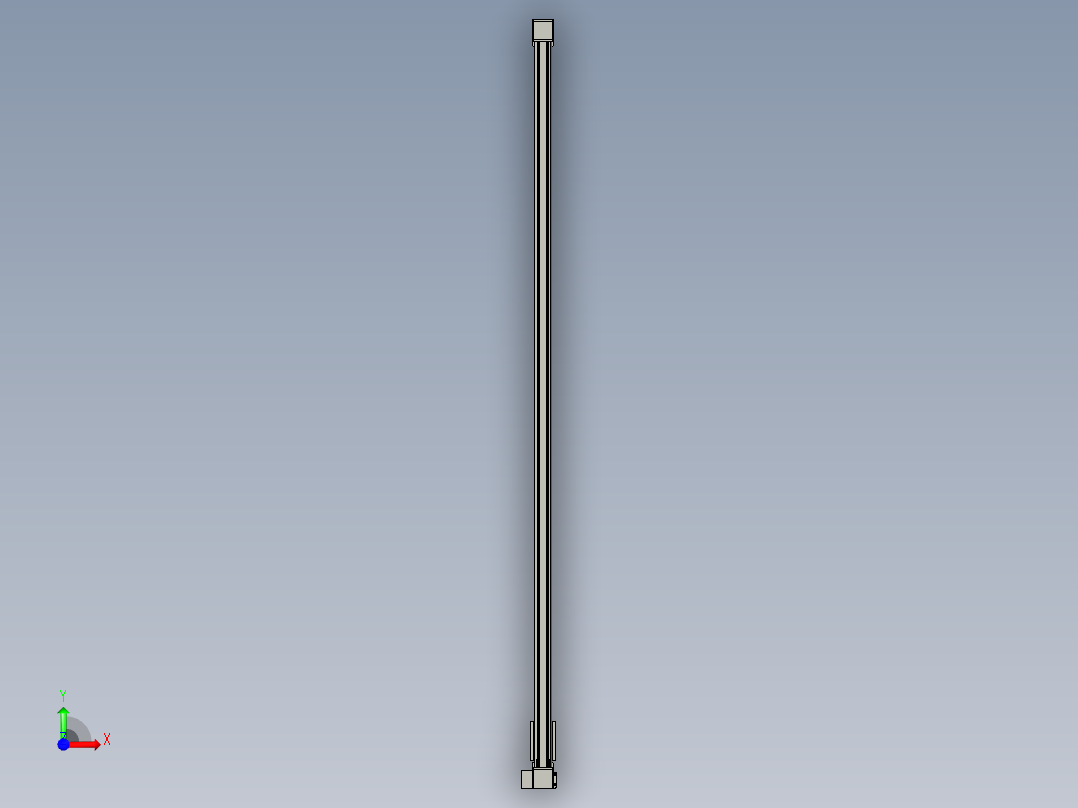 欧规系列-GB8-L96-S3100-BLU-P40-MS3前视图