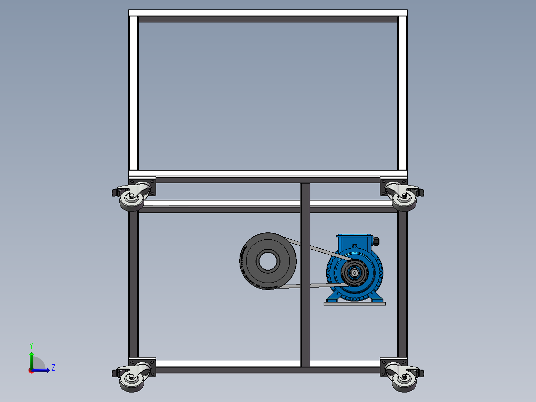 螺旋提升机SW三维==1503720==100左视图