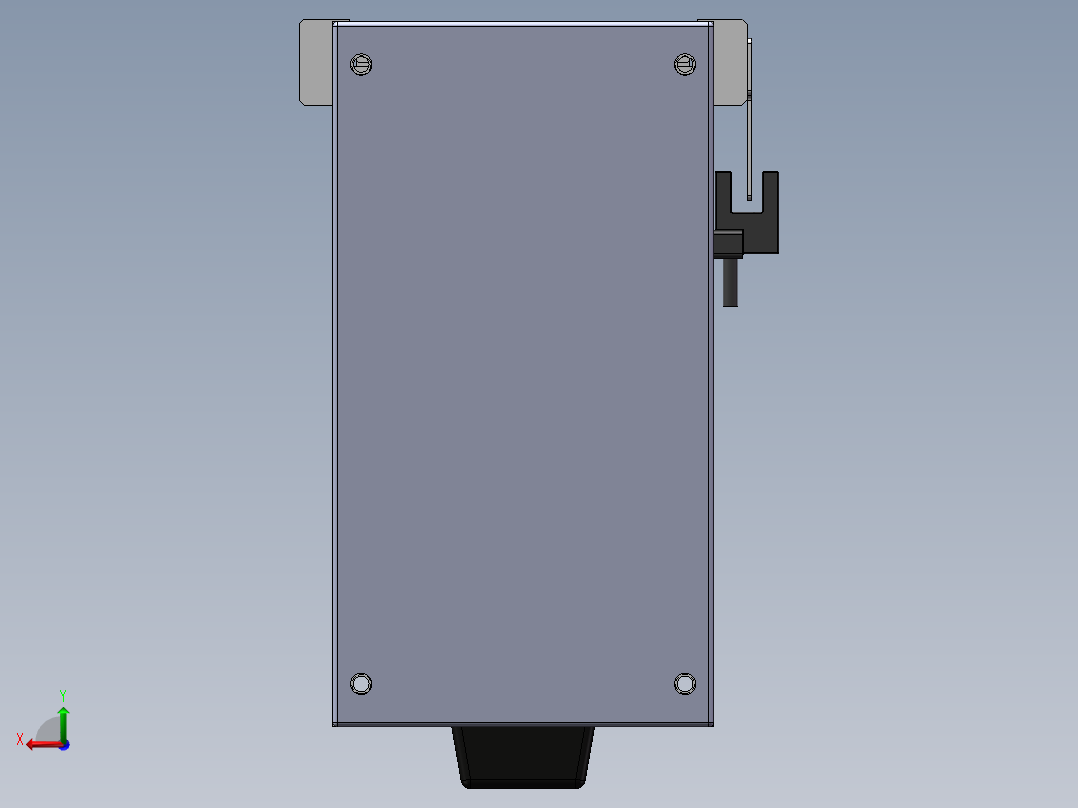 精密模组MY80D-T10-350L-BM-P20B-C4-C后视图