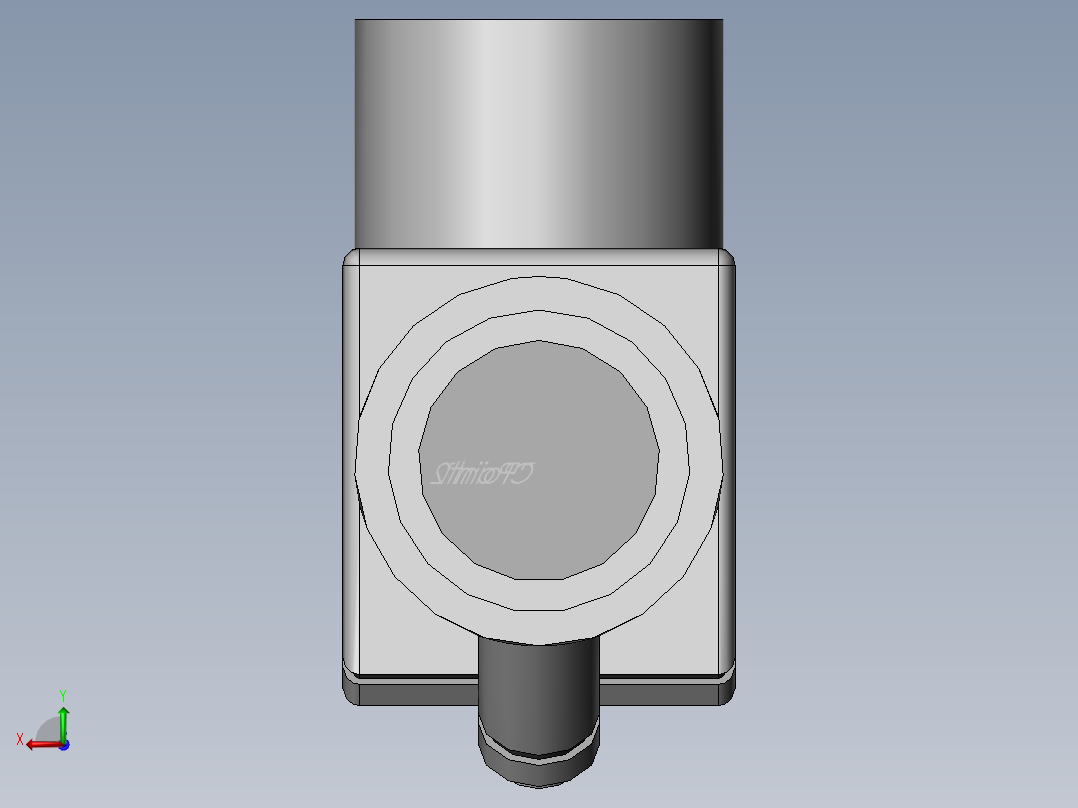 pvc conduit--pull-elbow-90deg后视图