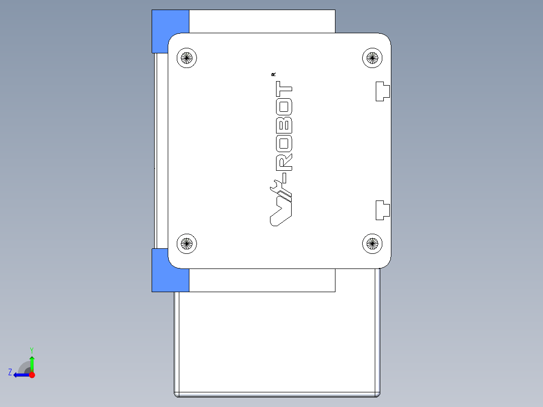 威洛博LB.GB同步带传动--欧规系列GB8-L96-S2750-BL-P40右视图