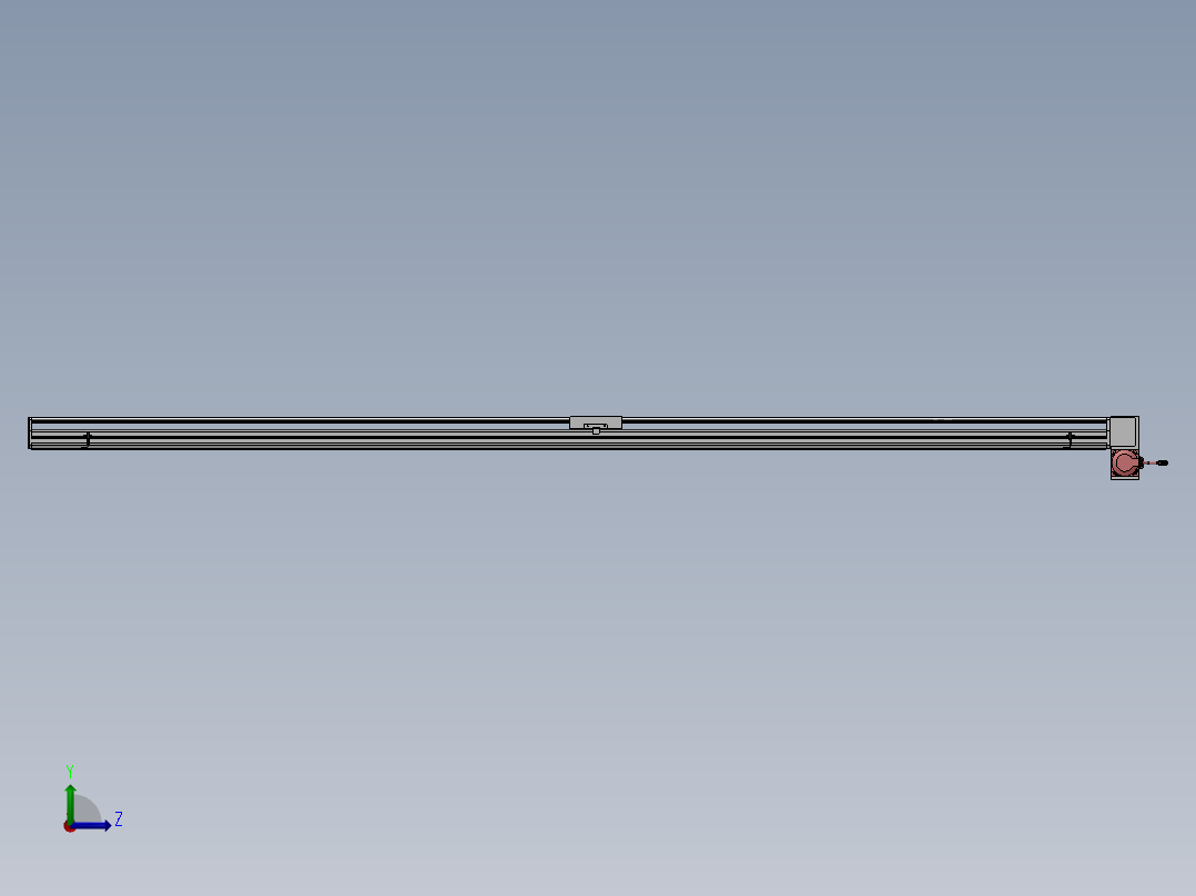 精密模组MT170-L125-2900-RD-M75-C4左视图