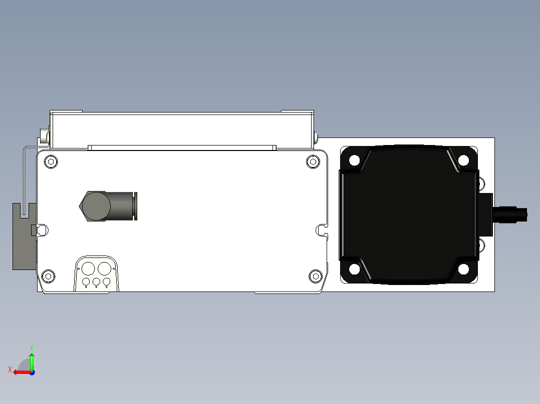 Toyo东佑达直线模组-ECH17-950-BR-750W后视图