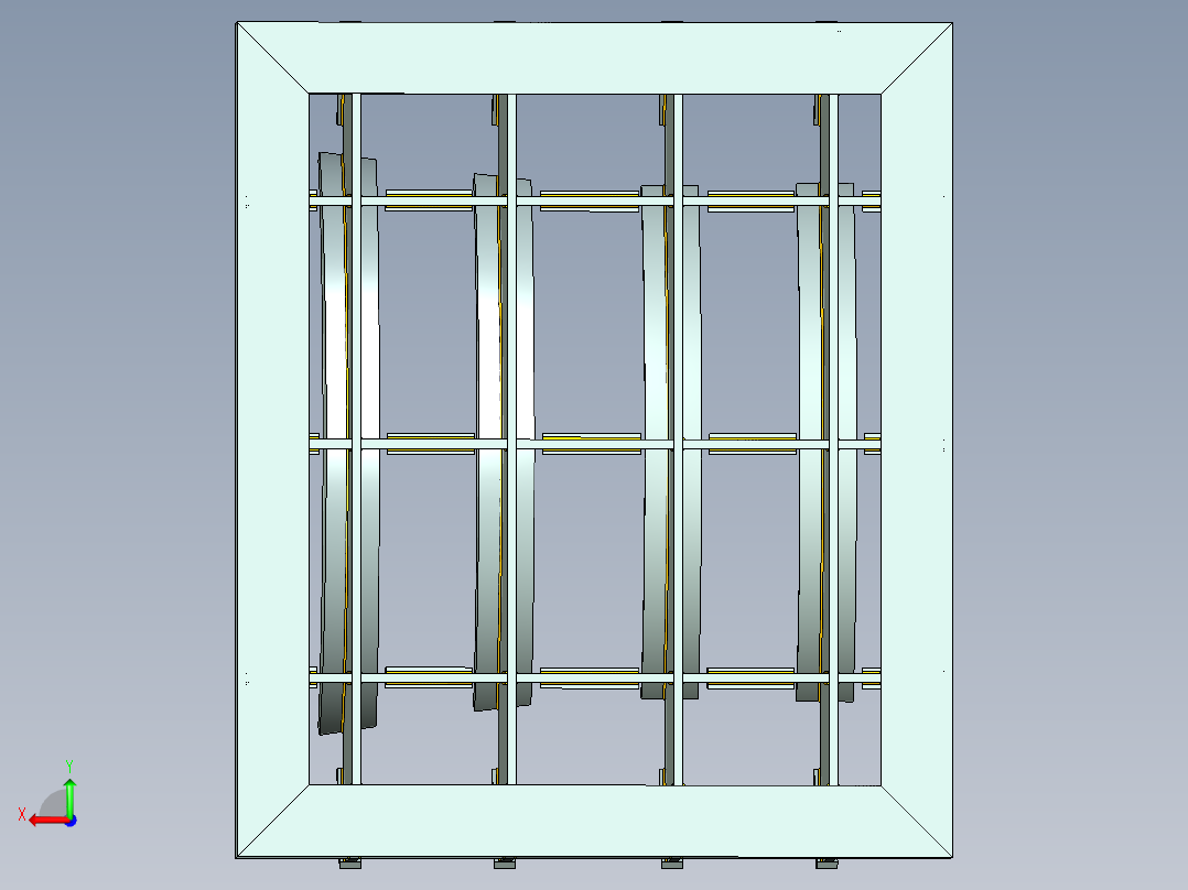 船舶喷水推进系统模型3D图纸 NX9设计 附IGS STP X_T等格式后视图
