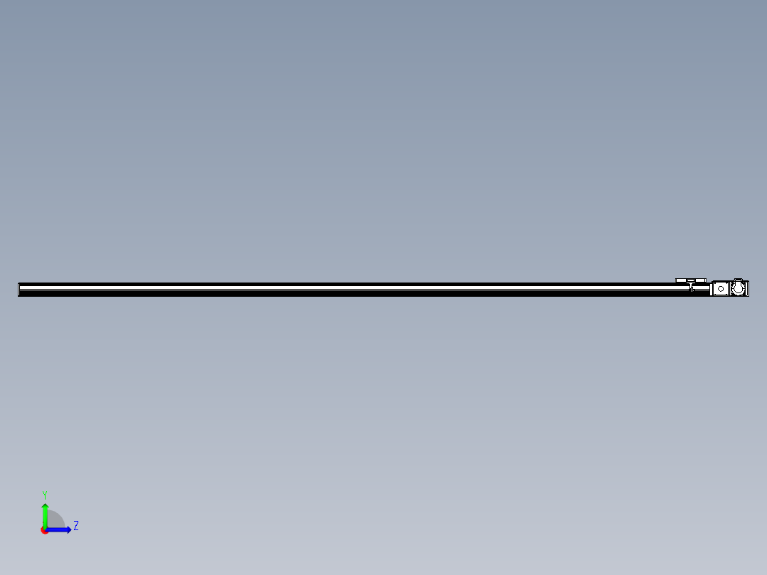 同步带全封闭直线模组TPA-HCB-105D-90-L2700-MR-Y-P20-N3左视图