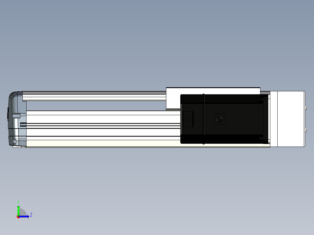 Toyo东佑达直线模组-ETH17-200-BR-M75左视图