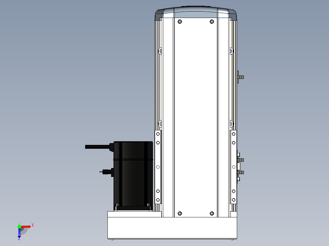 Toyo东佑达直线模组-ETH17-200-BR-M75俯视图