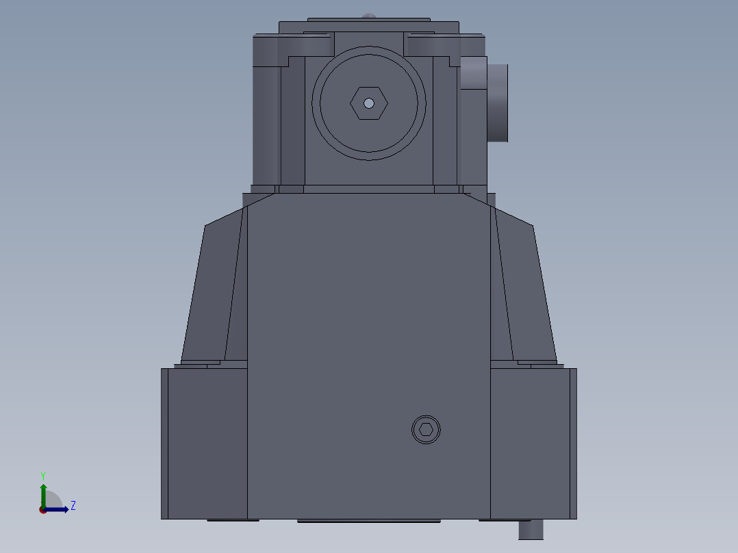 力士乐液压阀-DZ20左视图