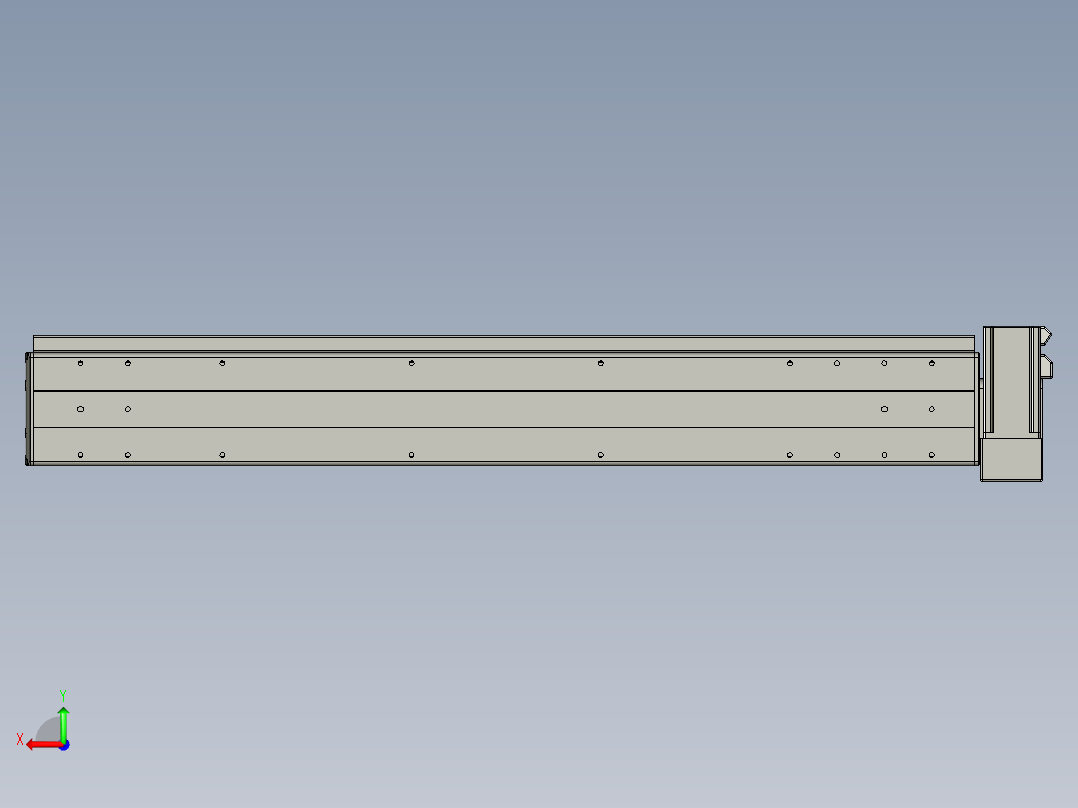 威洛博VBF12-S750-BLD后视图