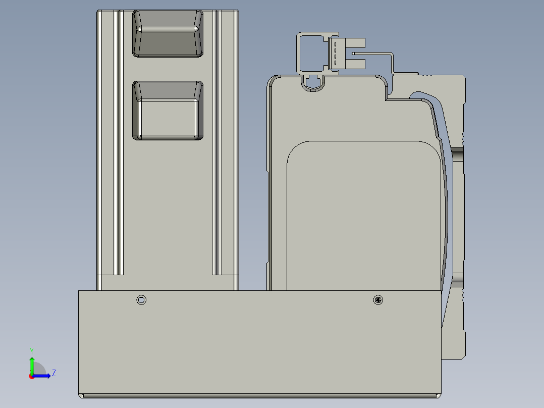 威洛博VBF12-S750-BLD左视图