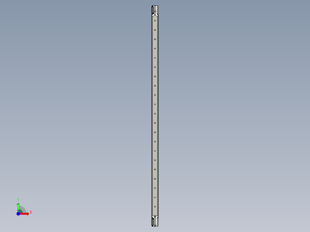 基恩士SL-V24L_R_kc图纸模型前视图