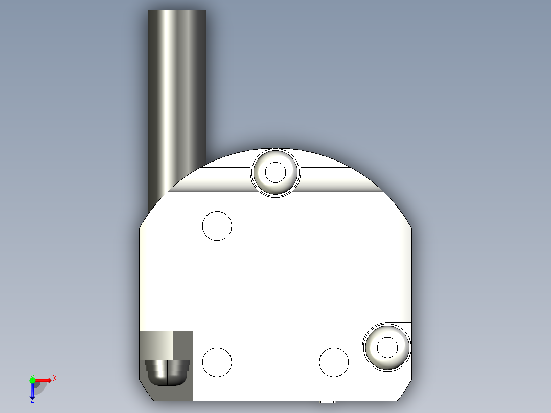 基恩士SL-V24L_R_kc图纸模型俯视图